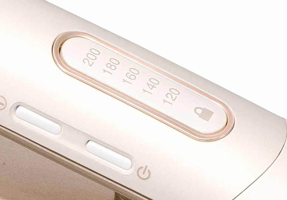 サロンセンス300 KHS-8720 最高２００℃と５段階の温度設定
