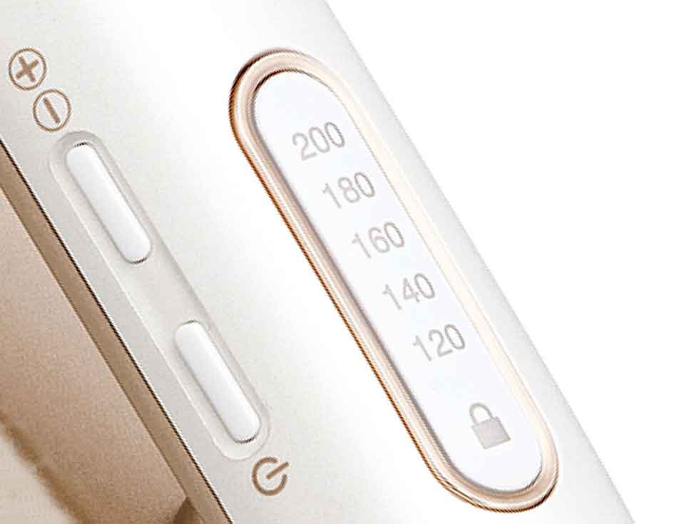 サロンセンス300 KHS-8730 最高200℃と5段階の温度設定