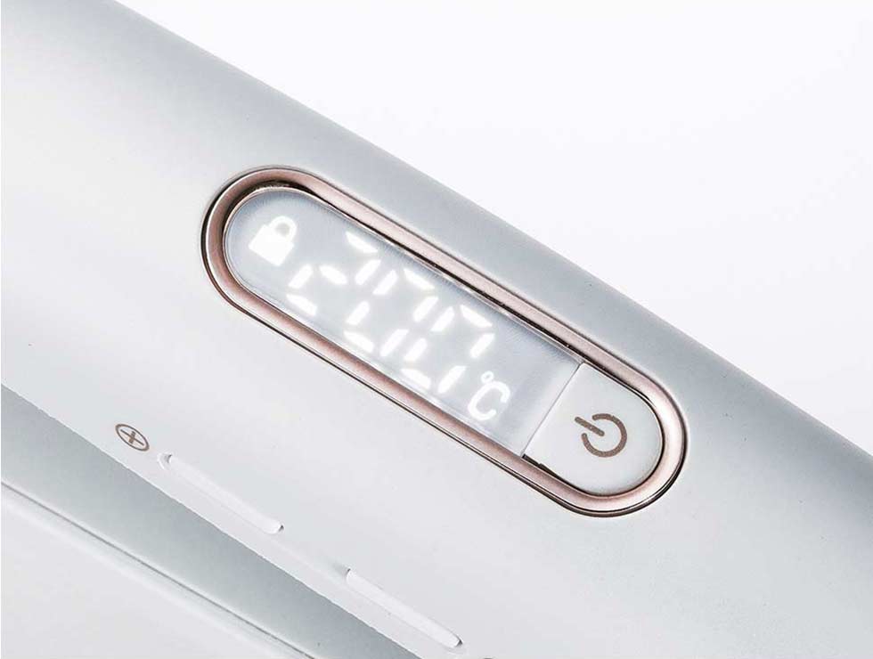 サロンセンス300 ストレートアイロン KHS-8740 温度調整