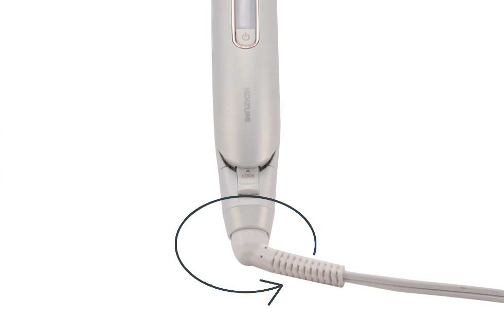 サロンセンス300 ストレートアイロン からみにくい回転コード