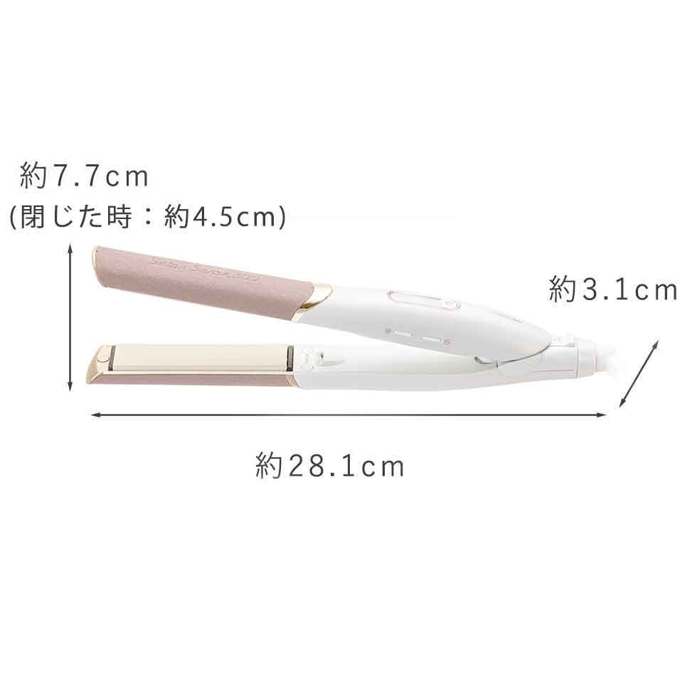 サロンセンス300 ストレートアイロン KHS-8740 サイズ画像