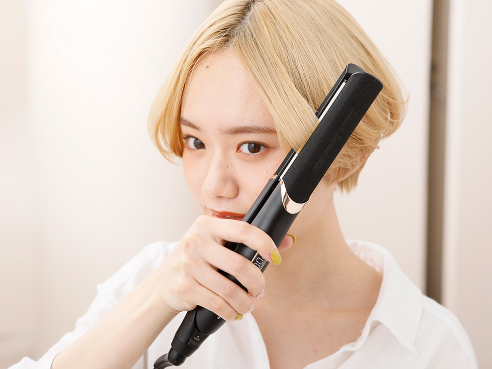 サロンセンス300 ストレートアイロン KHS-8740 キューティクル整う