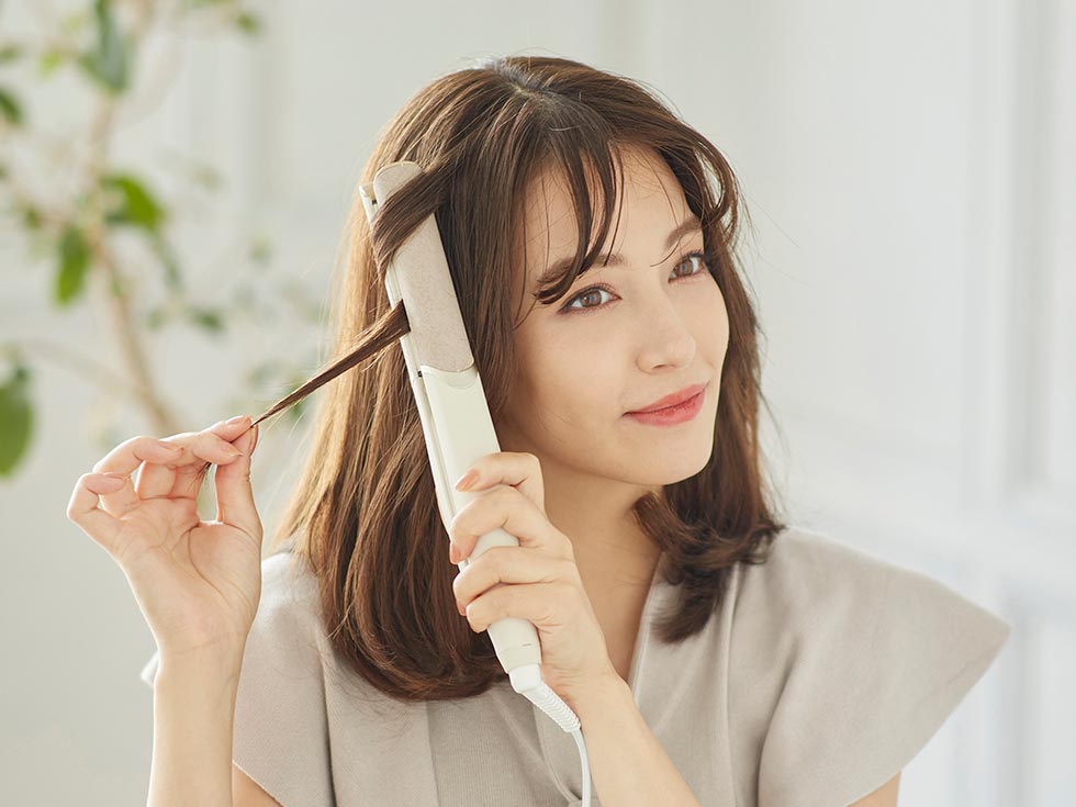 サロンセンス300 ストレートアイロン KHS-8770 ツインマイナスイオン