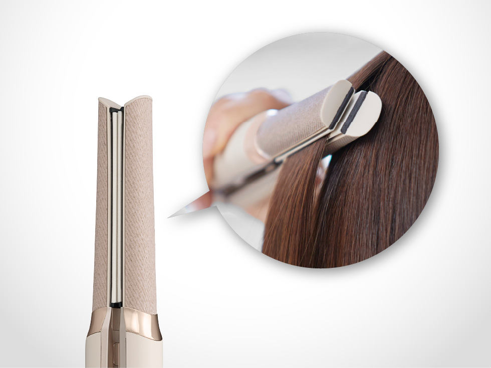 サロンセンス　マイナスイオン　ストレートアイロン　KHS-8780ツインマイナスイオン