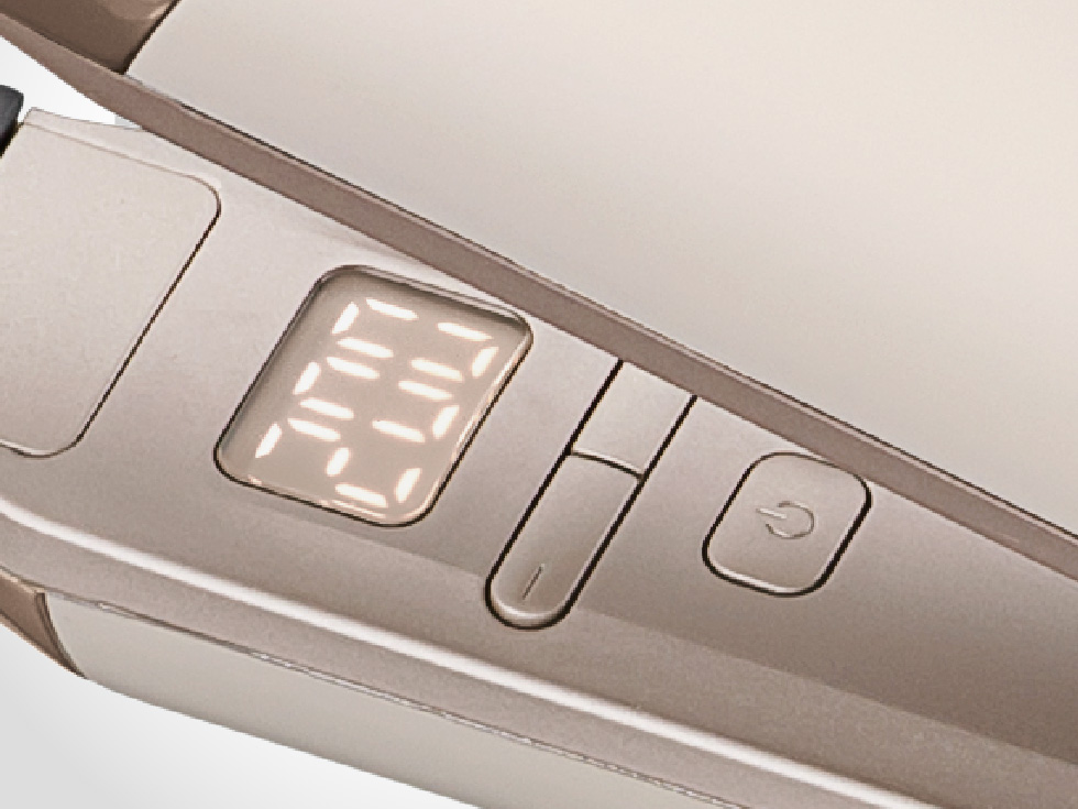 サロンセンス　マイナスイオン　ストレートアイロン　KHS-8780温度ロック