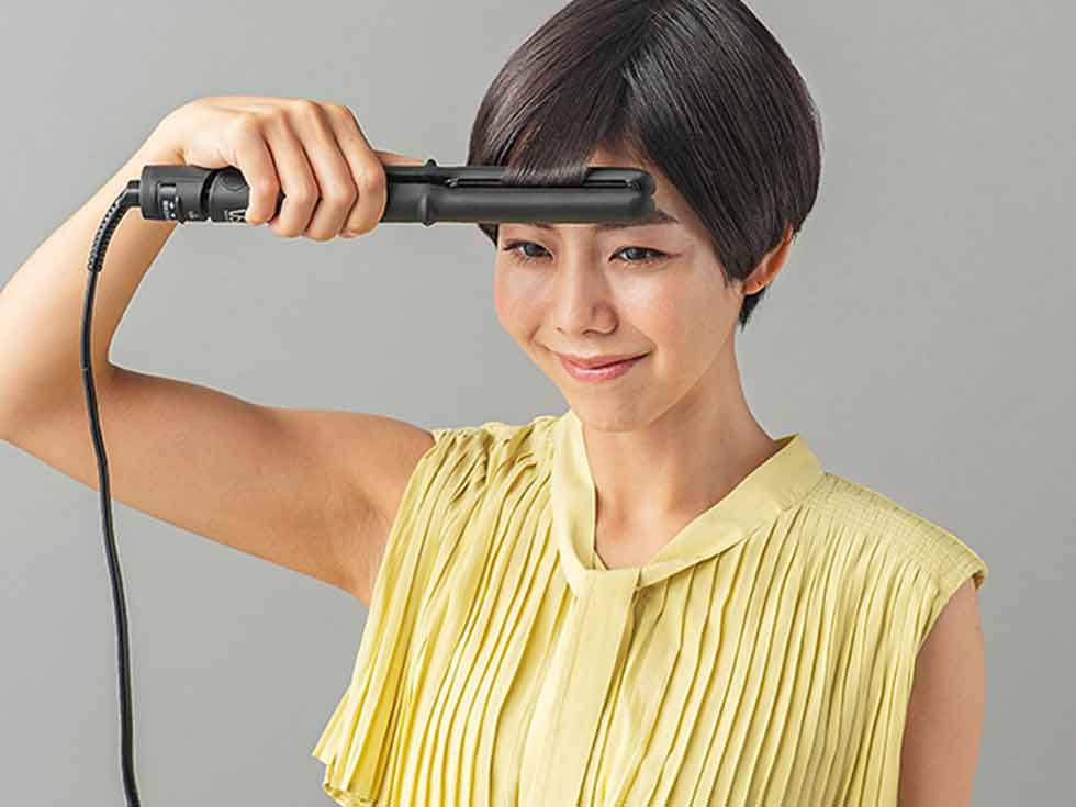 ヴィダルサスーン VSI-1022　前髪のセットも