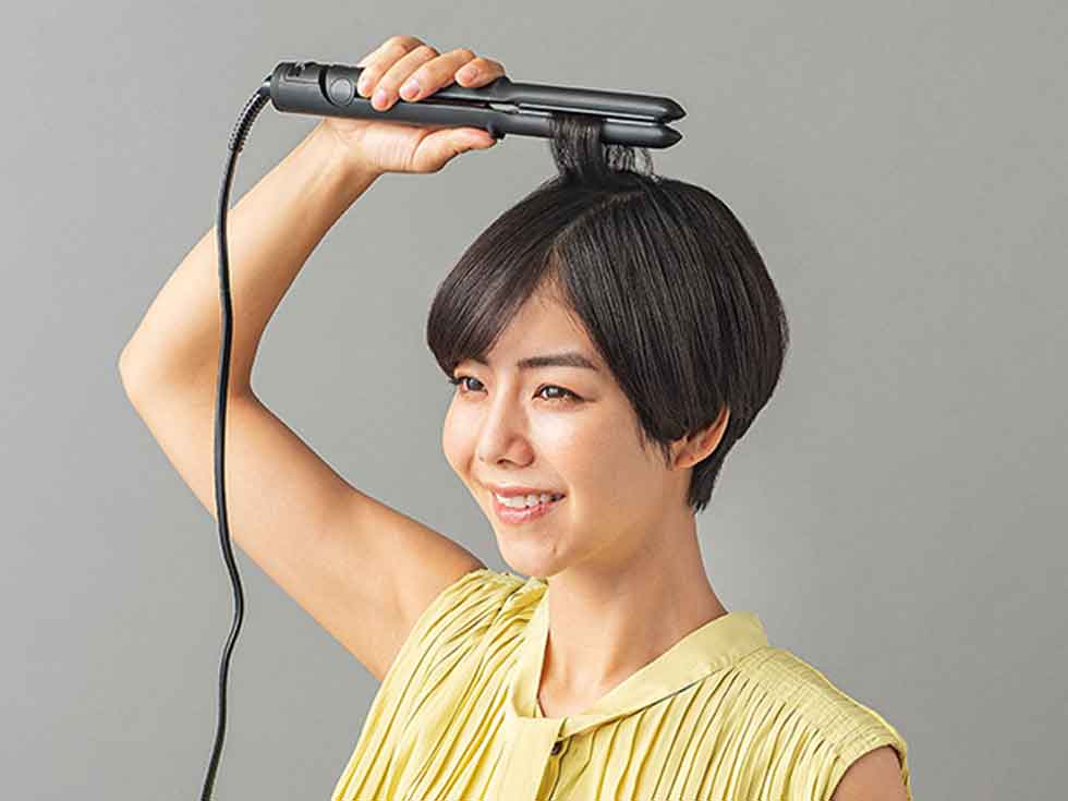 ヴィダルサスーン VSI-1022　根元の立ち上げ