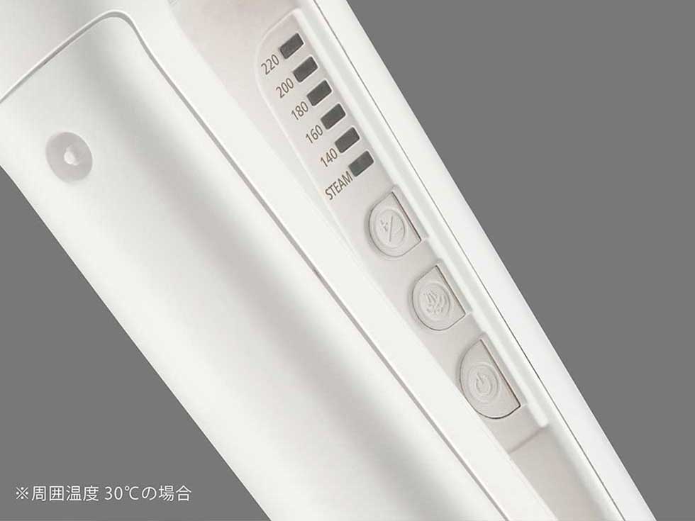 vss9920 スチームストレートアイロン 温度調節
