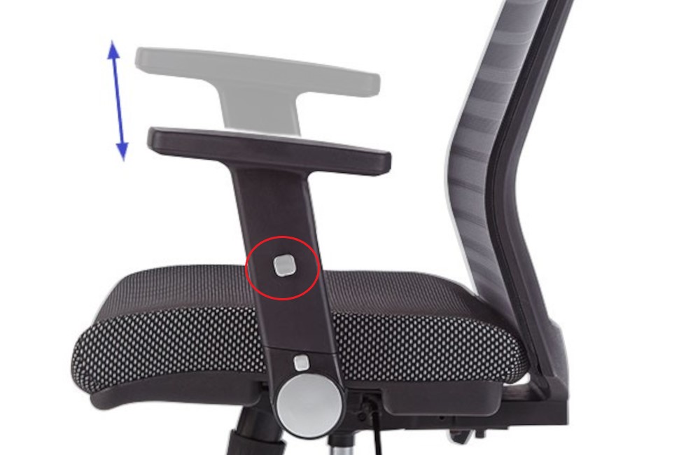 調節可能なアームレスト