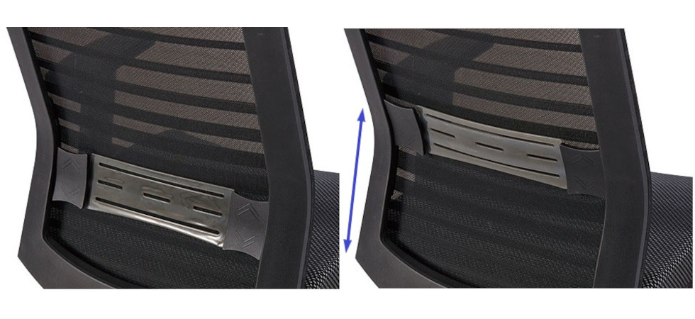 ランバーサポート調節