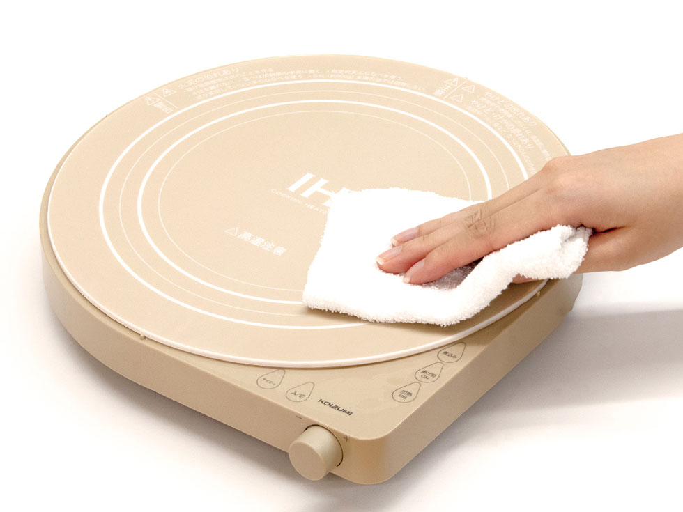 KIH-1406 お手入れ簡単なガラス天面