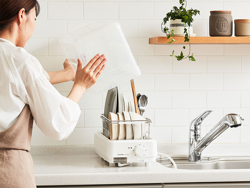 コンパクトでもたっぷり収納