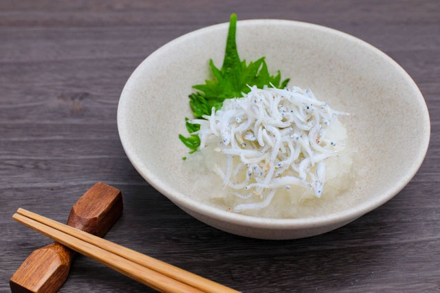 大根おろしで美味しいおつまみ。