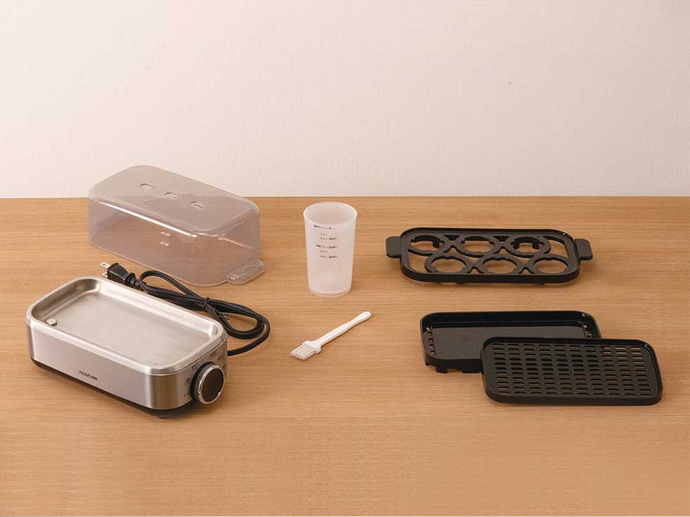 KES-0401 ゆで卵器 エッグスチーマープラス 付属品
