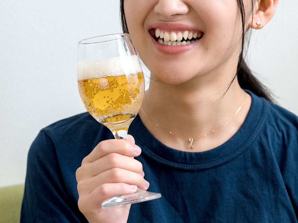 おいしいおつまみを楽しめる。