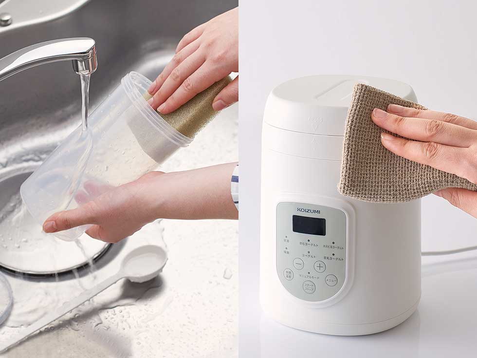 お手入れもかんたん