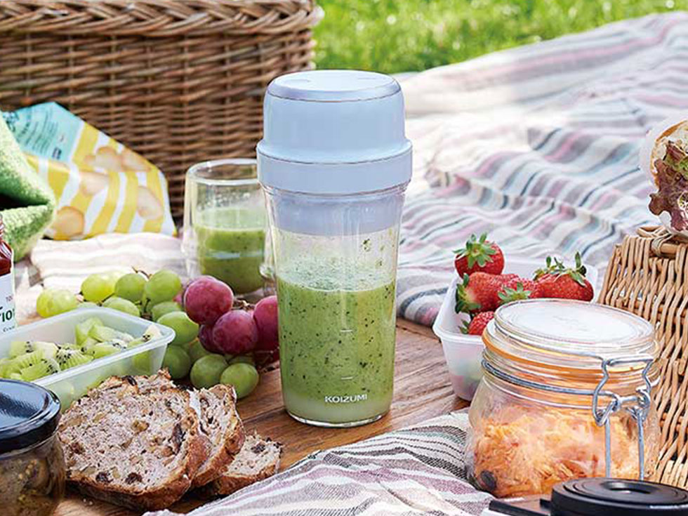 USB充電式ポータブルミキサーKMX-0400