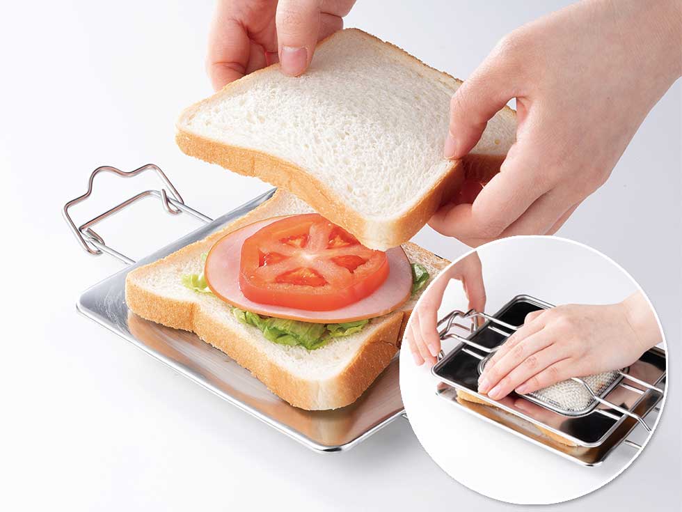 ホットサンドの作り方１