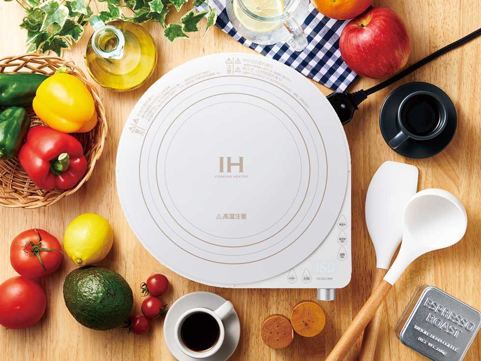 母の日プレゼントに実用的なIHクッキングヒーター KIH1404