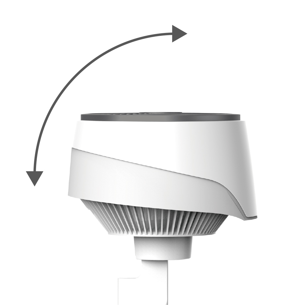 KCF-2322　コードレスサーキュレーター  空気循環