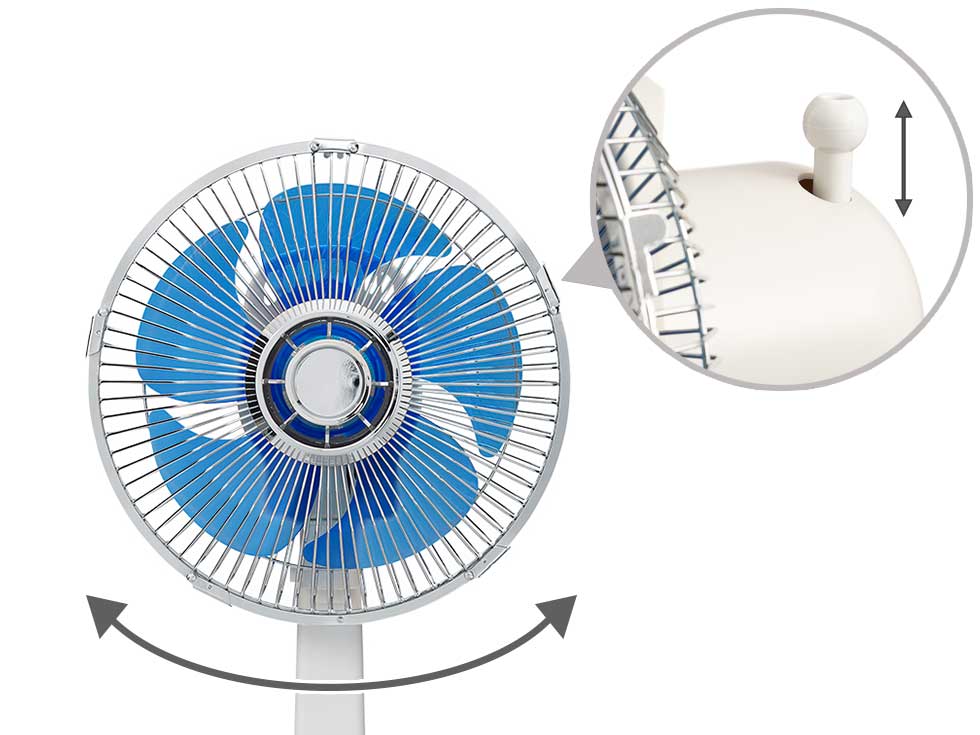 KLF-2045 レトロな首振りつまみ