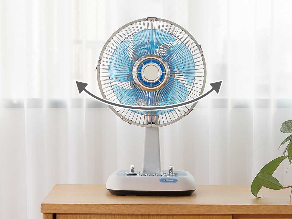 KLF-2056 レトロな首振りつまみ