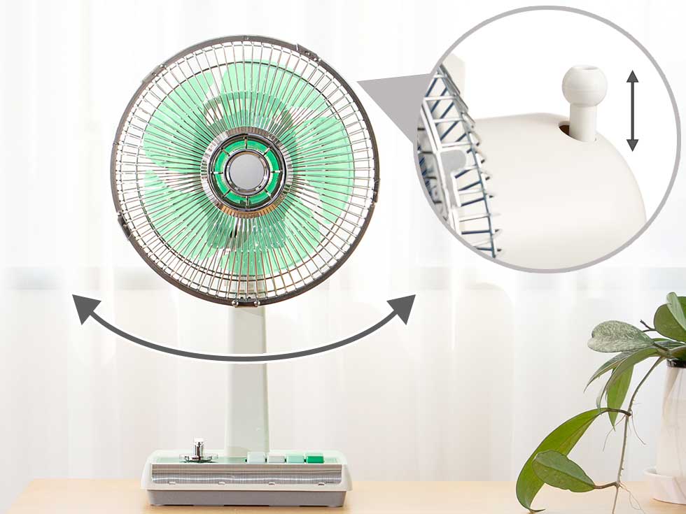 KLF-2057 レトロな首振りつまみ