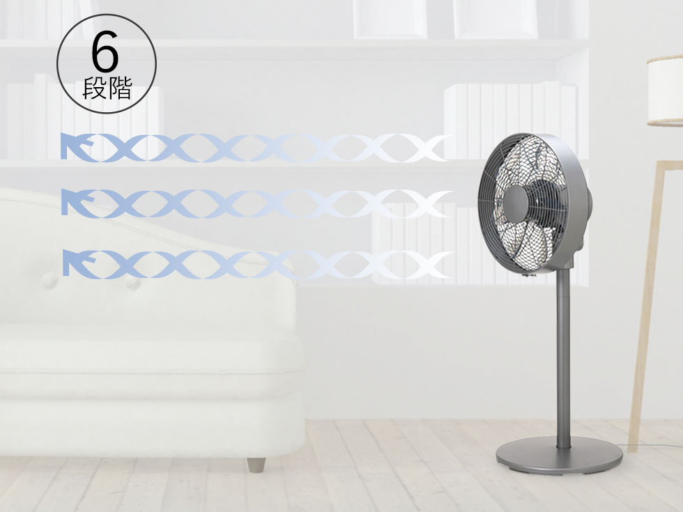 メタル扇風機 klf3027-風量調節