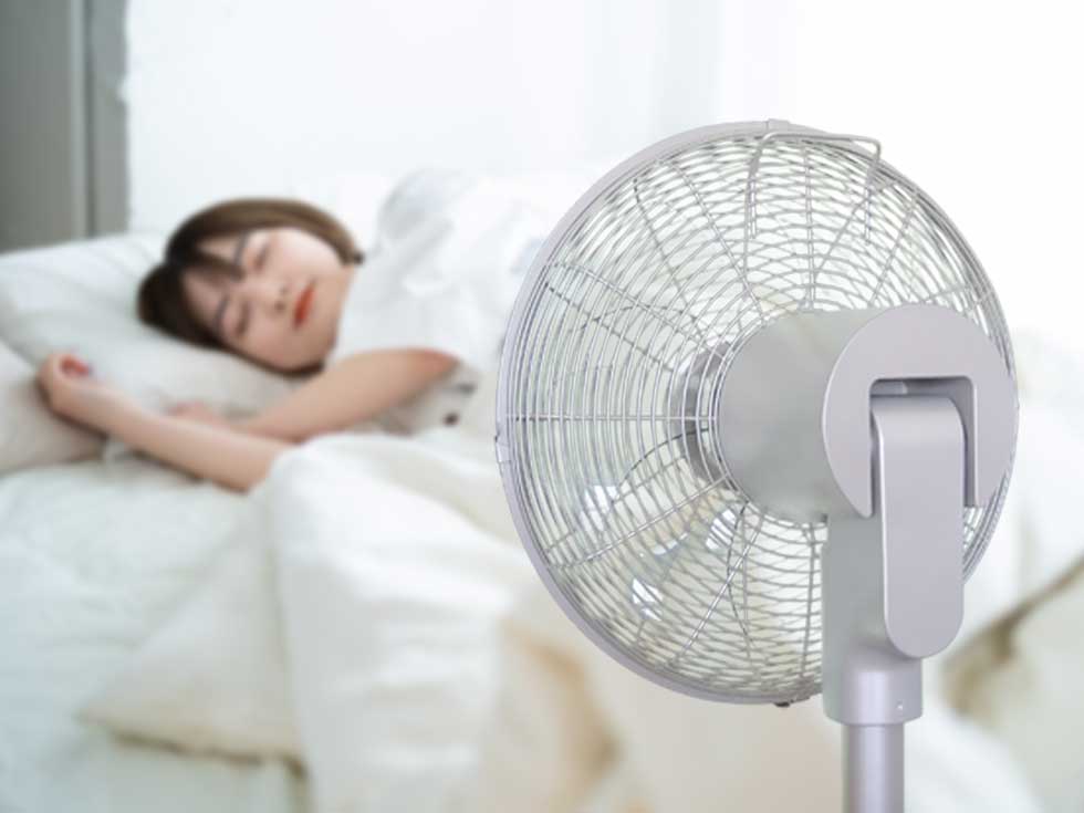 メタル扇風機 klf3037　DCモーター