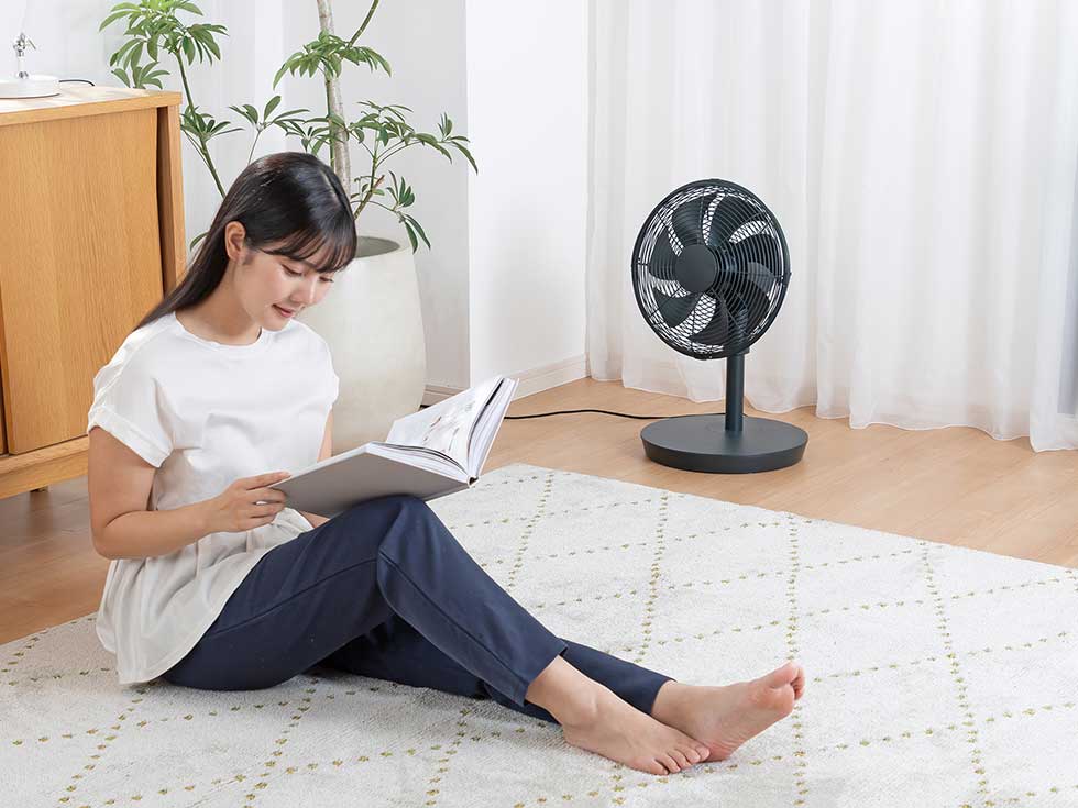 メタル扇風機 klf3057ハイポジション