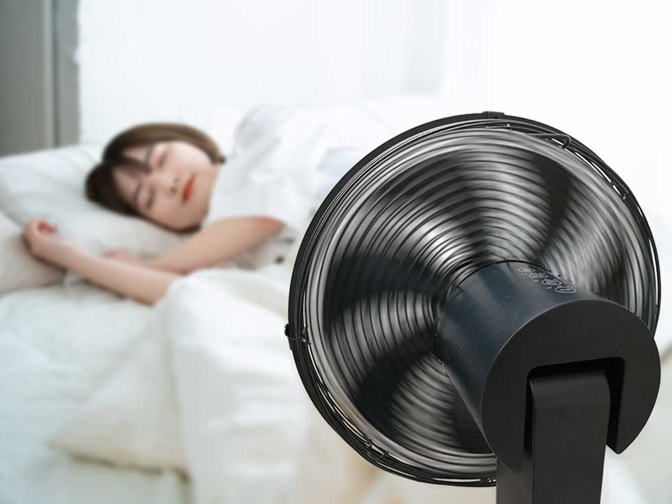 _メタル扇風機 klf3057 7枚羽根