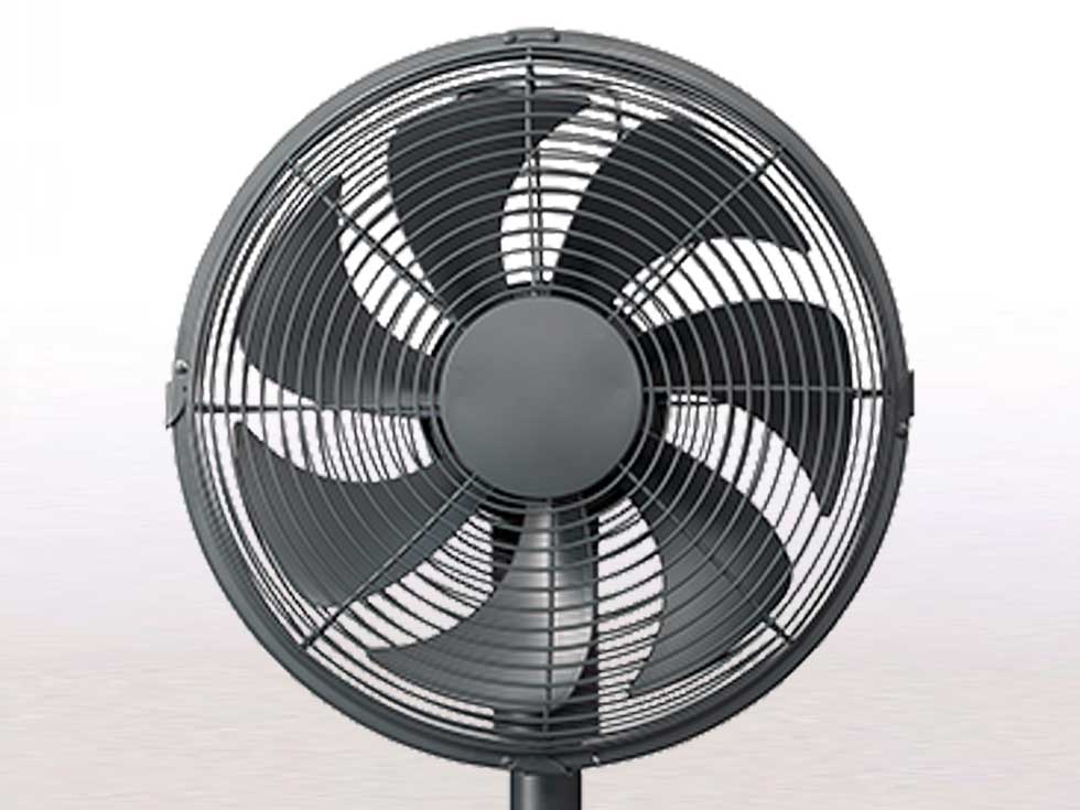 _メタル扇風機 klf3057 7枚羽根