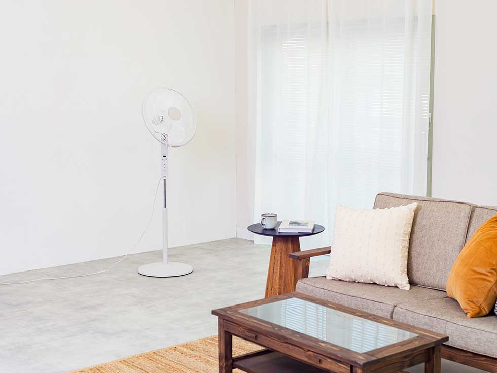 KLF-4031 高さ140cmのハイポジション大型扇風機