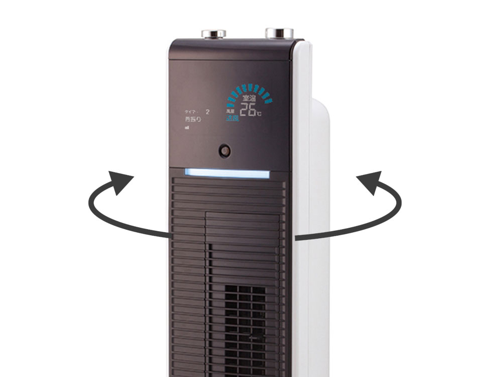 khf1210w 首振り機能