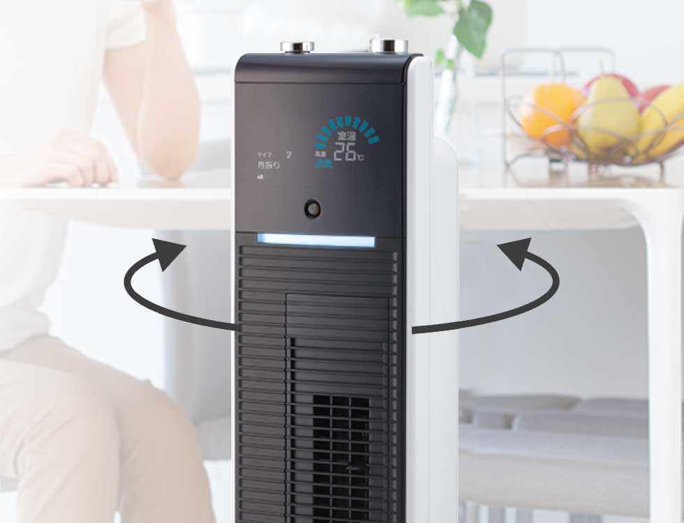 khf1230w 首振り機能