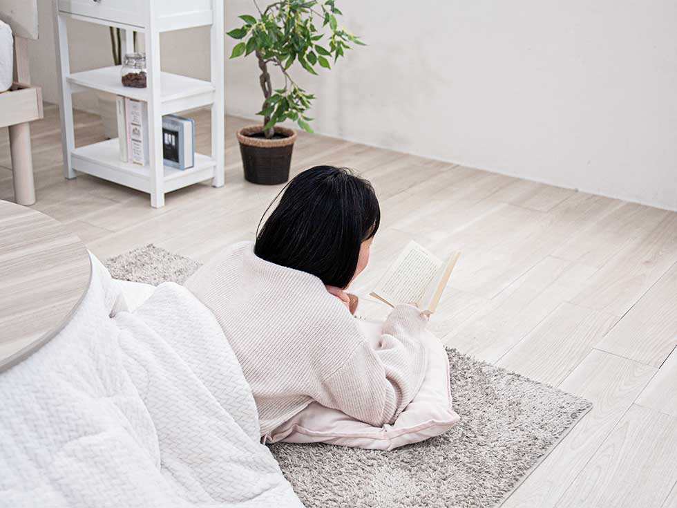 ホワイトニット柄使用例