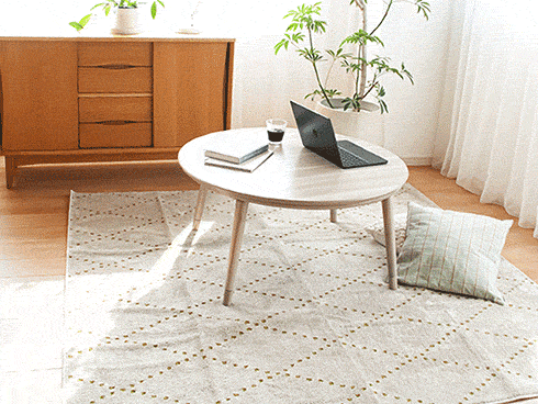 巣ごもりにぴったりな<br>華奢こたつ、できました