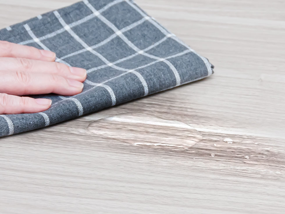 汚れてもさっと拭けてお手入れかんたん