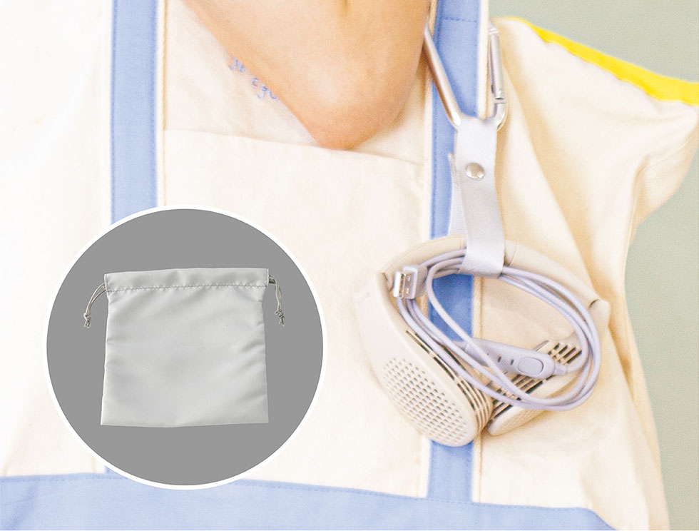 ネッククーラー KNC-0511 ベルトとポーチ付き