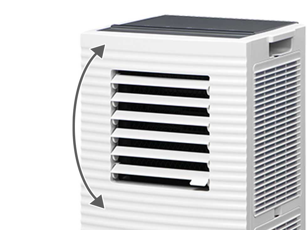 ポータブルクーラー KPC0731 上下首振り