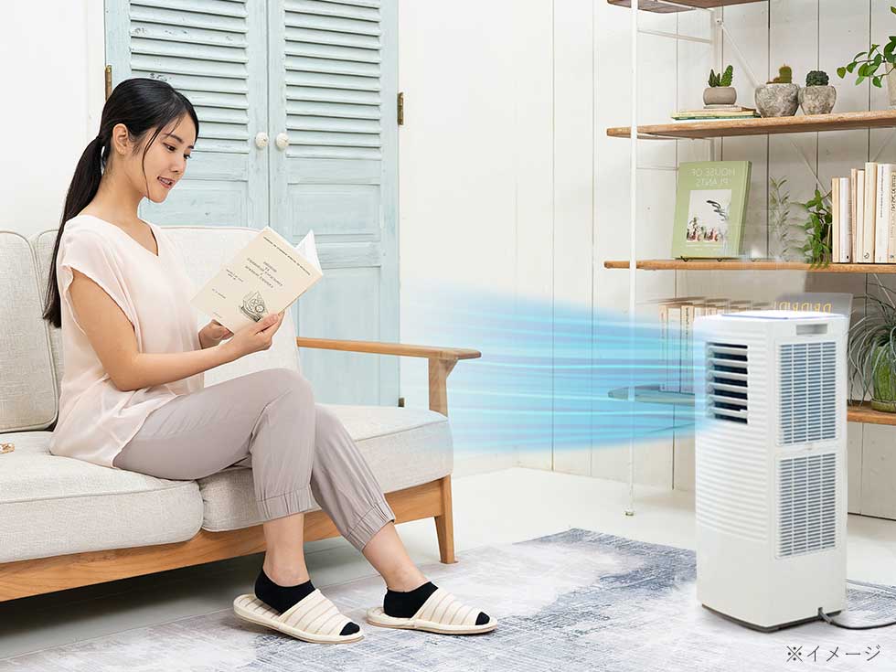 ポータブルクーラー KPC0731 冷房モード