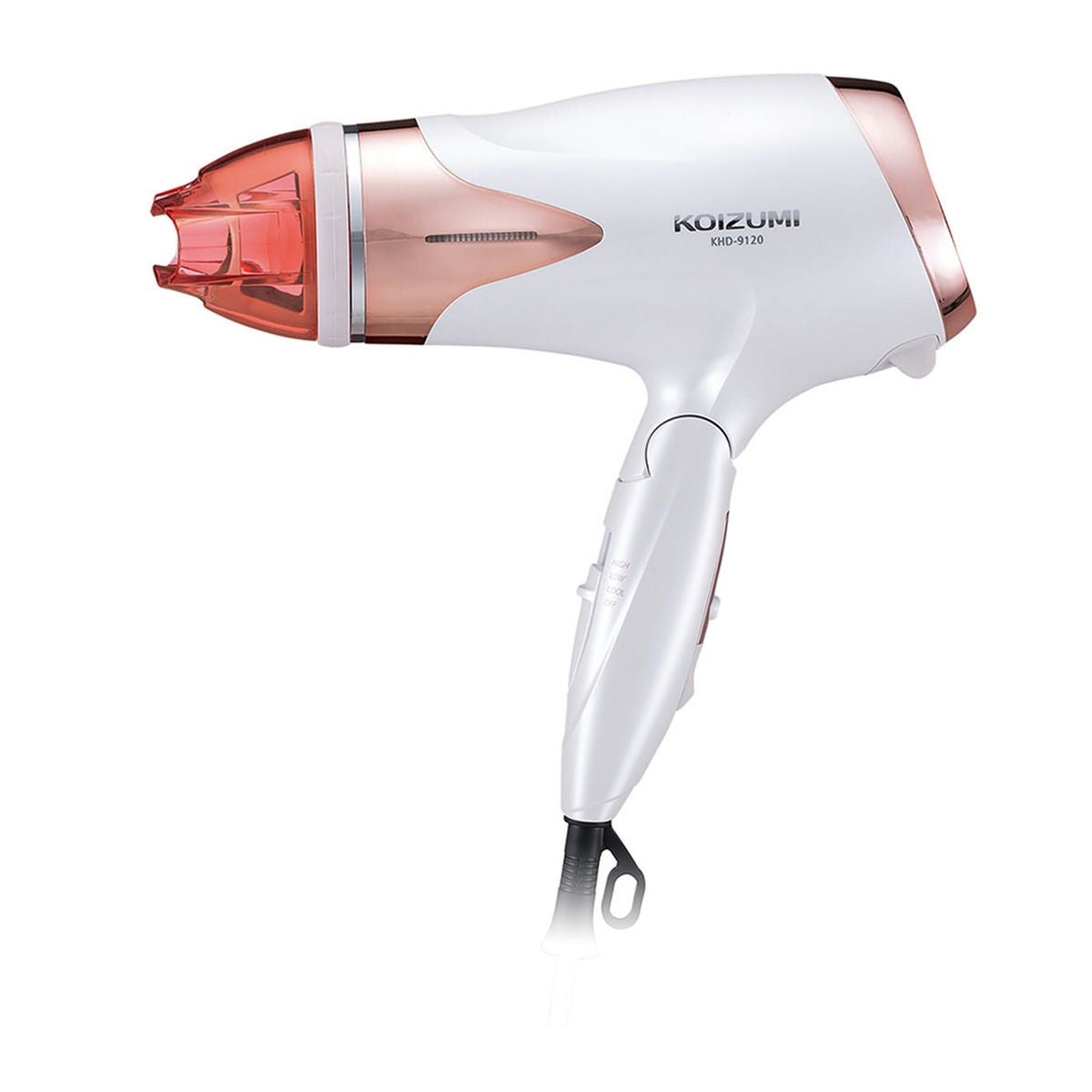販売終了】マイナスイオンヘアドライヤーKHD-9120 | コイズミ