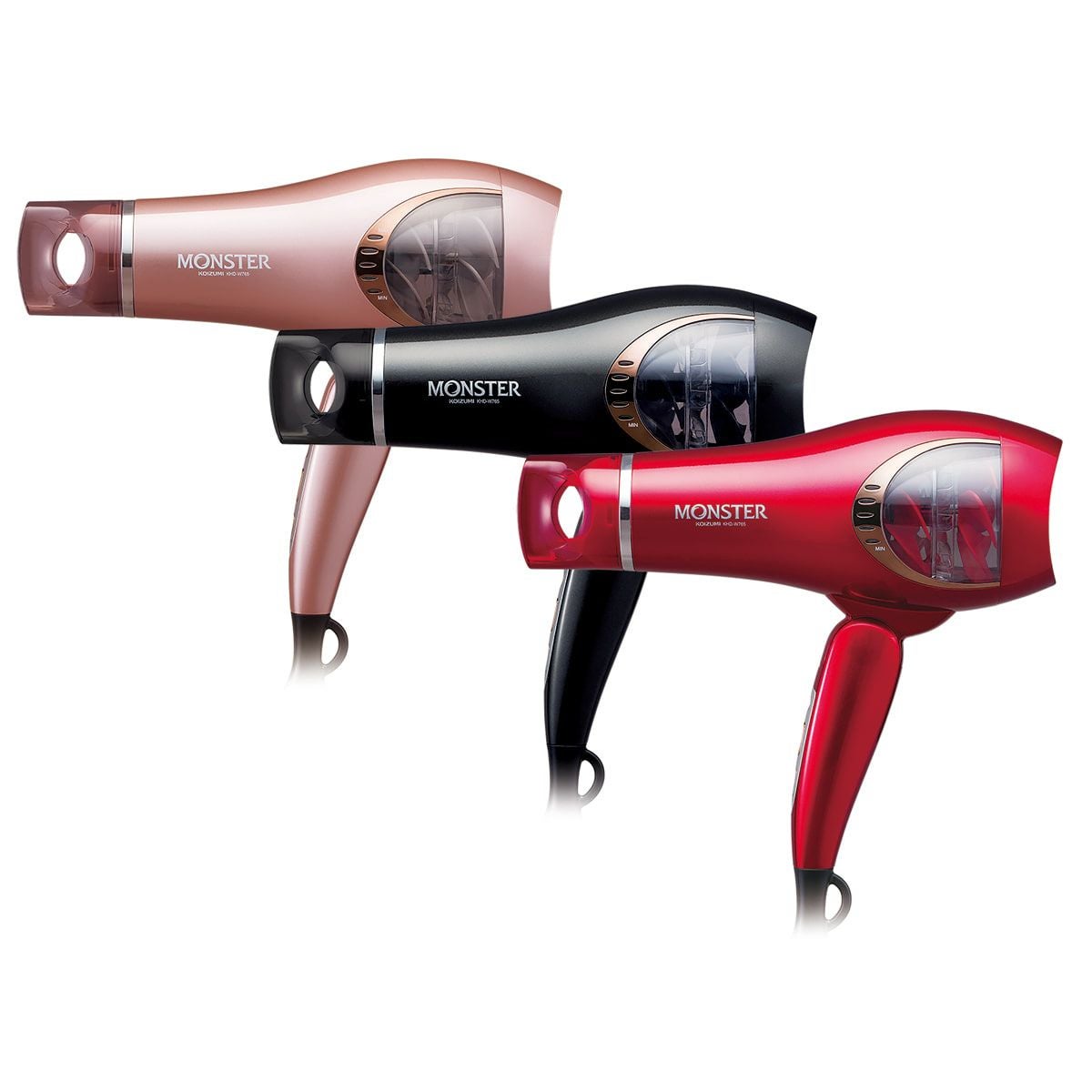 販売終了】MONSTER(モンスター)ダブルファンドライヤーKHD-W765