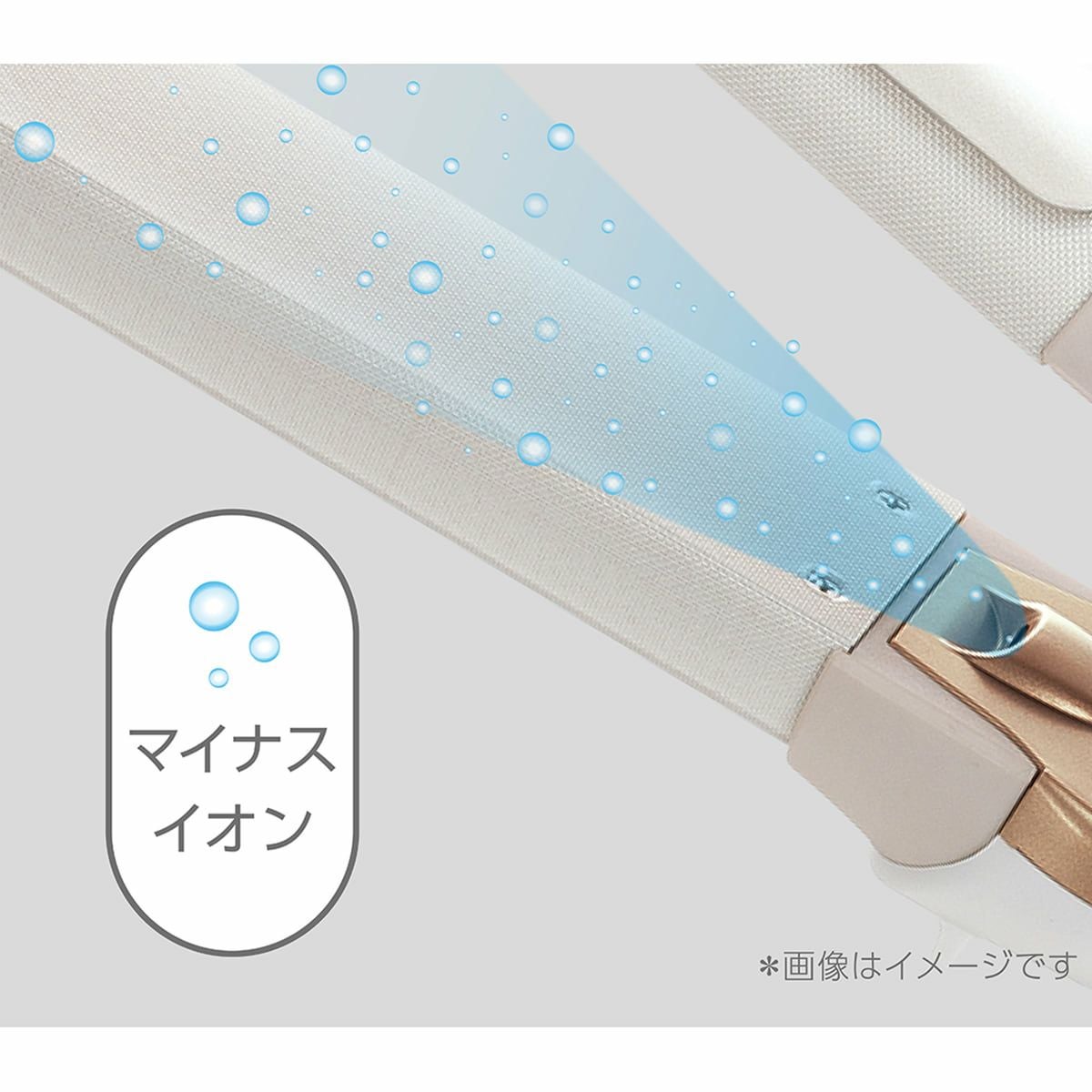 販売終了】サロンセンス300マイナスイオン2WAYアイロン34mm KHR-7610