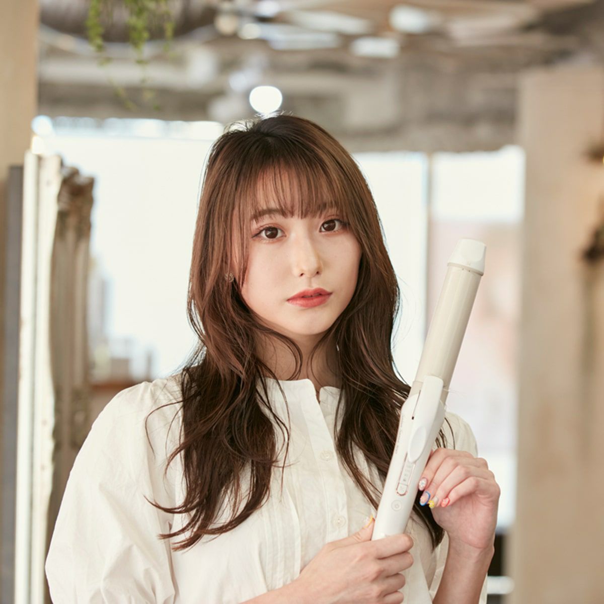 販売終了】サロンセンス300マイナスイオン2WAYアイロン34mm KHR-7610