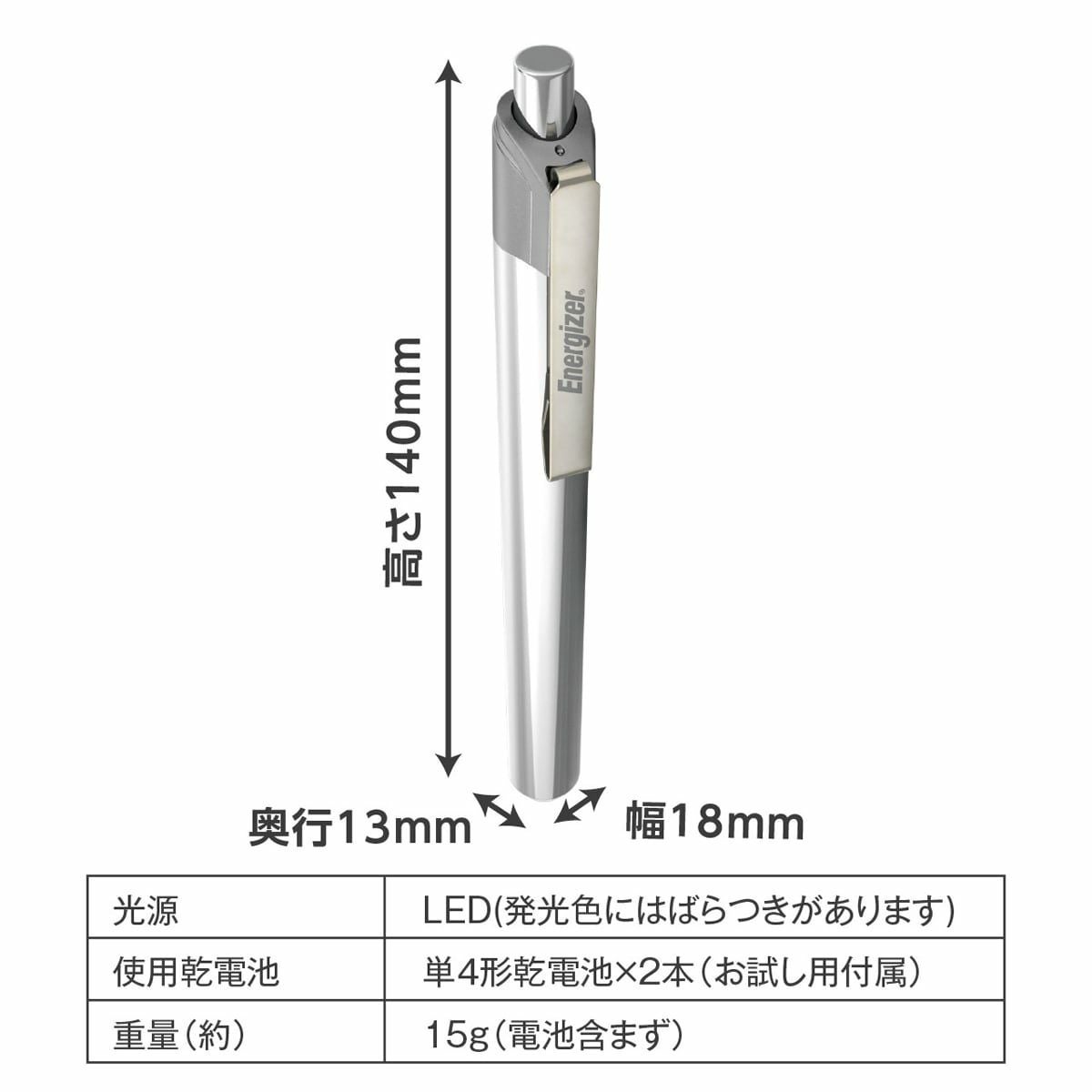 メタルペンライトPLM22 | コイズミオンラインショップ