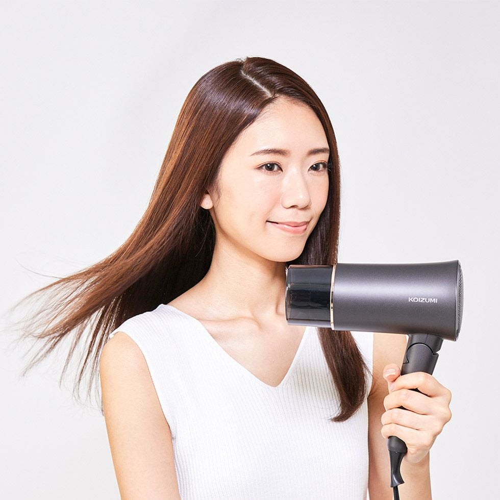 販売終了】収納スタンド付きマイナスイオンヘアドライヤーKHD-K310