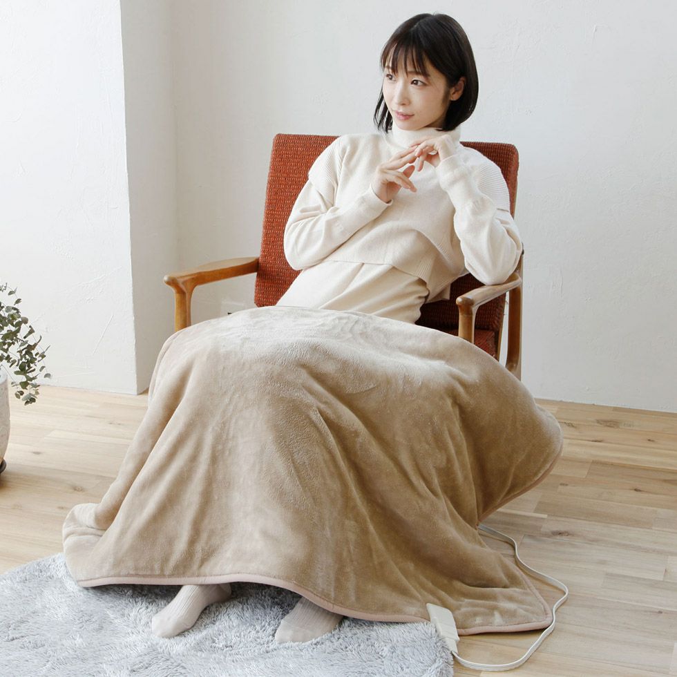 販売終了】クレベ&アンド電気ひざ掛け130×70cmKDH-50214V | コイズミ