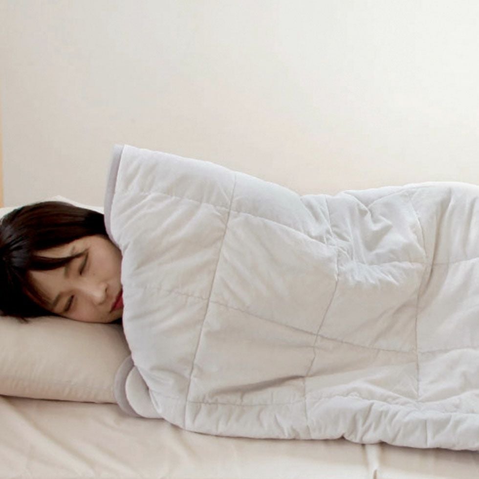 アウトレット】電気毛布(掛け敷き)重い毛布188×130cmKDK-75214