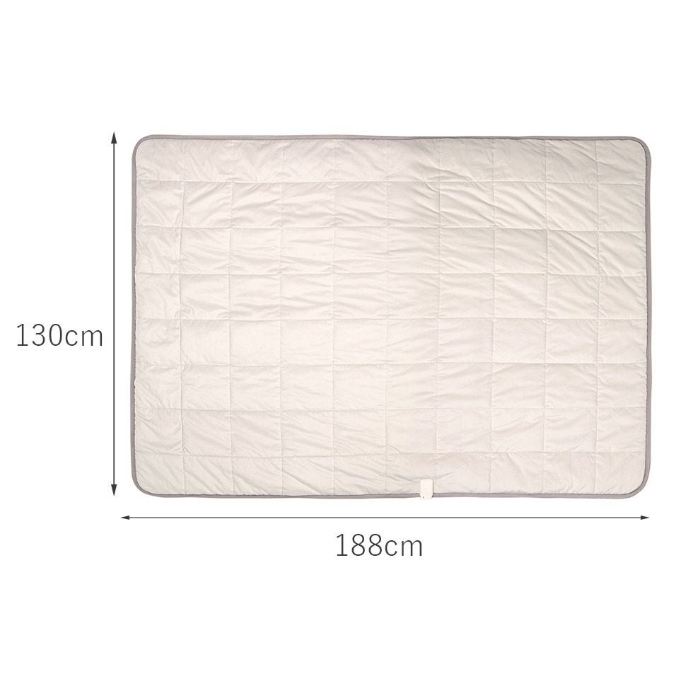 アウトレット】電気毛布(掛け敷き)重い毛布188×130cmKDK-75214